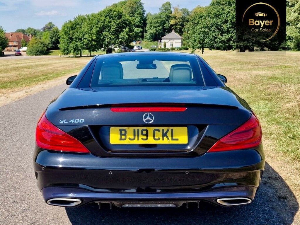 USED 2019 19 MERCEDES-BENZ SL 3.0 SL400 V6 AMG Line (Premium) Convertible 2dr Petrol G-Tronic+ Euro 6 (s/s) (367 ps) FINANCE AVAILABLE