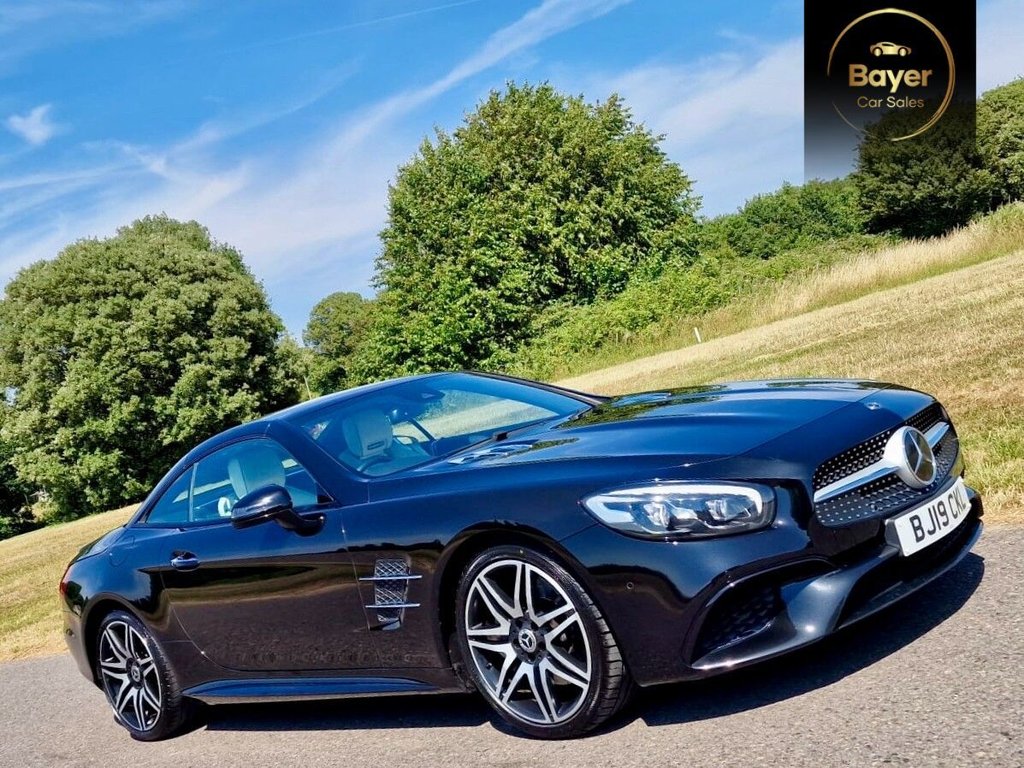 USED 2019 19 MERCEDES-BENZ SL 3.0 SL400 V6 AMG Line (Premium) Convertible 2dr Petrol G-Tronic+ Euro 6 (s/s) (367 ps) FINANCE AVAILABLE