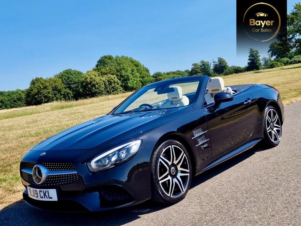 USED 2019 19 MERCEDES-BENZ SL 3.0 SL400 V6 AMG Line (Premium) Convertible 2dr Petrol G-Tronic+ Euro 6 (s/s) (367 ps) FINANCE AVAILABLE