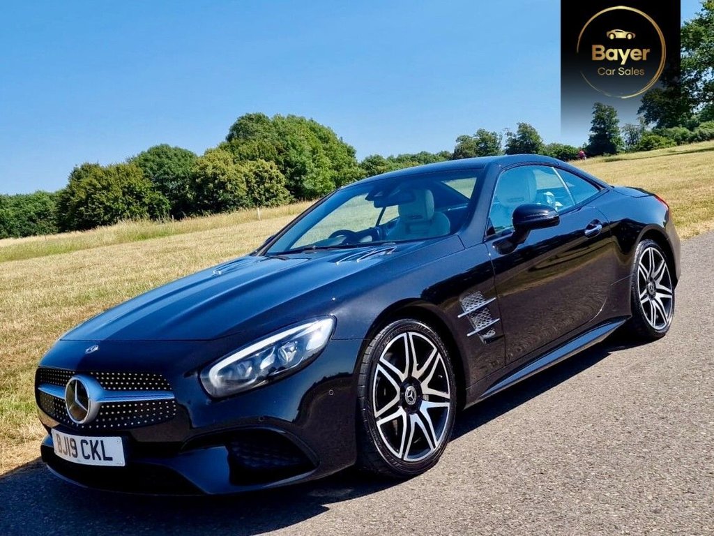 USED 2019 19 MERCEDES-BENZ SL 3.0 SL400 V6 AMG Line (Premium) Convertible 2dr Petrol G-Tronic+ Euro 6 (s/s) (367 ps) FINANCE AVAILABLE