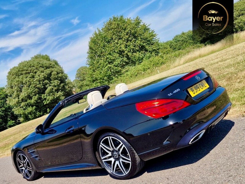 USED 2019 19 MERCEDES-BENZ SL 3.0 SL400 V6 AMG Line (Premium) Convertible 2dr Petrol G-Tronic+ Euro 6 (s/s) (367 ps) FINANCE AVAILABLE