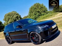 USED 2021 71 LAND ROVER RANGE ROVER SPORT 5.0 P575 V8 GPF SVR SUV 5dr Petrol Auto 4WD Euro 6 (s/s) (575 ps) FINANCE AVAILABLE