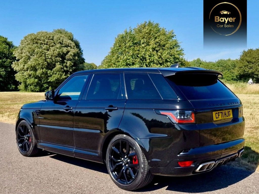 USED 2021 71 LAND ROVER RANGE ROVER SPORT 5.0 P575 V8 GPF SVR SUV 5dr Petrol Auto 4WD Euro 6 (s/s) (575 ps) FINANCE AVAILABLE