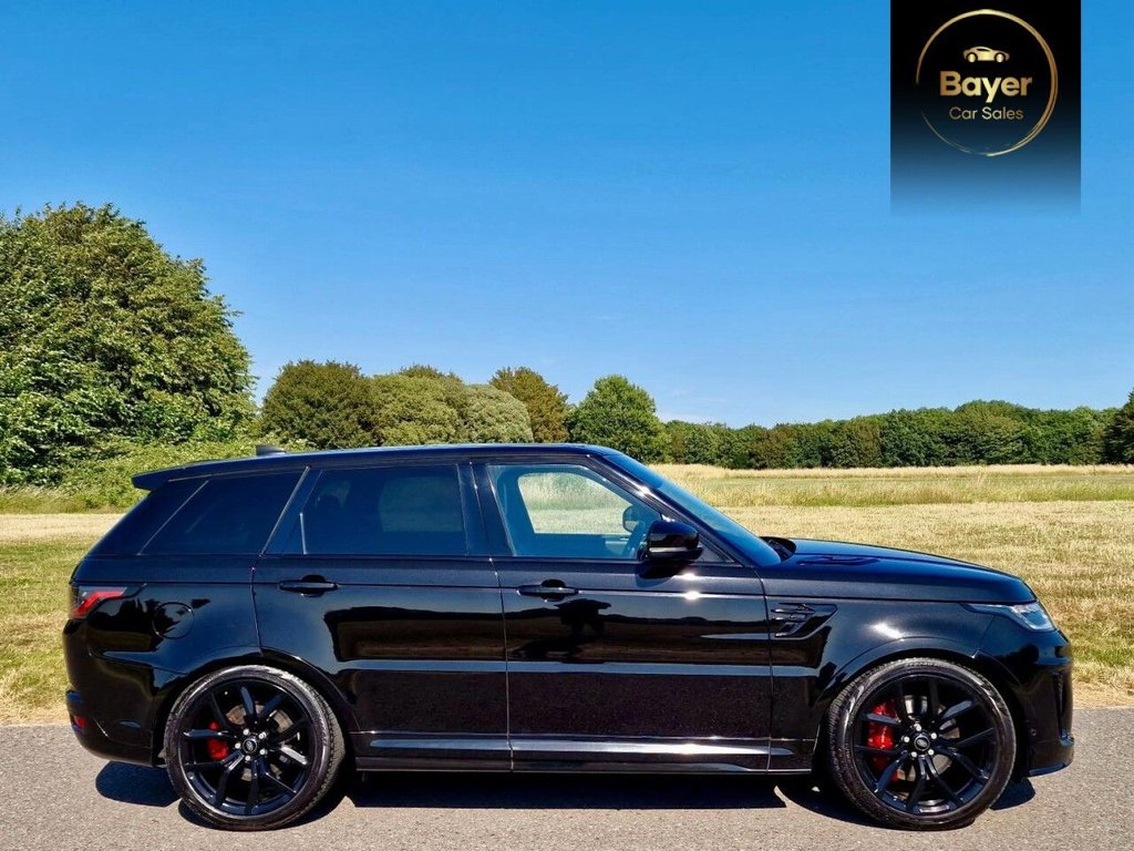 USED 2021 71 LAND ROVER RANGE ROVER SPORT 5.0 P575 V8 GPF SVR SUV 5dr Petrol Auto 4WD Euro 6 (s/s) (575 ps) FINANCE AVAILABLE
