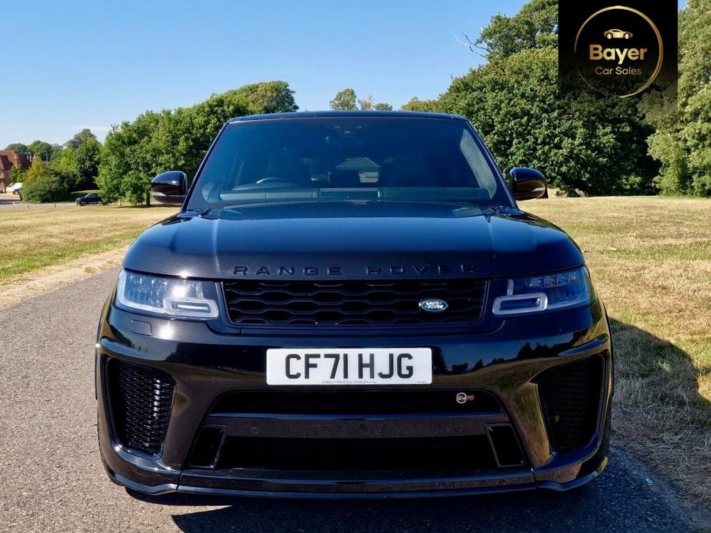 USED 2021 71 LAND ROVER RANGE ROVER SPORT 5.0 P575 V8 GPF SVR SUV 5dr Petrol Auto 4WD Euro 6 (s/s) (575 ps) FINANCE AVAILABLE