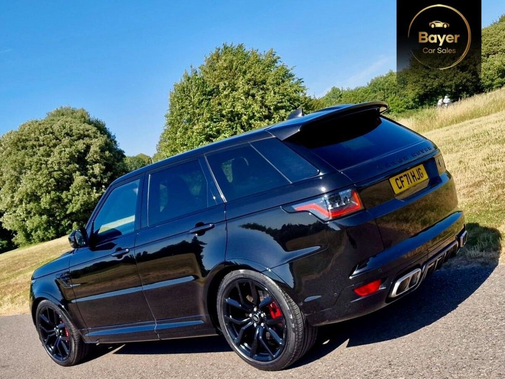 USED 2021 71 LAND ROVER RANGE ROVER SPORT 5.0 P575 V8 GPF SVR SUV 5dr Petrol Auto 4WD Euro 6 (s/s) (575 ps) FINANCE AVAILABLE
