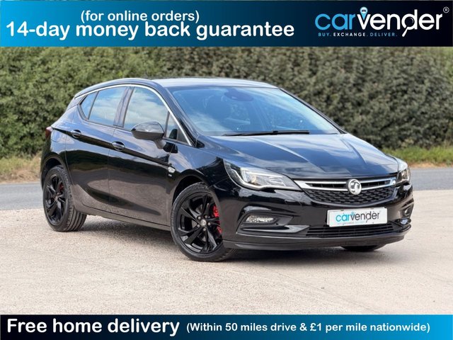 View our Vauxhall Astra 1.6i Turbo SRi Nav Hatchback 5dr Petrol Manual Euro 6 (s/s) (200 ps)