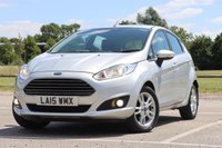 USED 2015 15 FORD FIESTA 1.0T EcoBoost Zetec Hatchback 5dr Petrol Manual Euro 6 (s/s) (100 ps) Just Serviced Ready to Drive Away