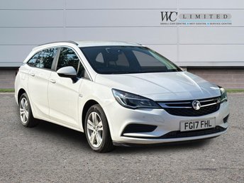 2017 VAUXHALL ASTRA 1.4i Tech Line Sports Tourer 5dr Petrol Manual Euro 6 (100 ps) £7999.00