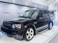 USED 2013 13 LAND ROVER RANGE ROVER SPORT 3.0 SD V6 HSE Black SUV 5dr Diesel Auto 4WD Euro 5 (255 bhp) 