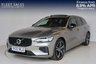 USED 2022 22 VOLVO V60 2.0h T6 Recharge 18.8kWh R-Design Estate 5dr Petrol Plug-in Hybrid Auto AWD Euro 6 (s/s) (350 ps) SUNROOF + SUN CURTAIN, 360 CAMERA + OPTICAL SENSORS, HEATED STEERING WHEEL, APPLE CAR PLAY
