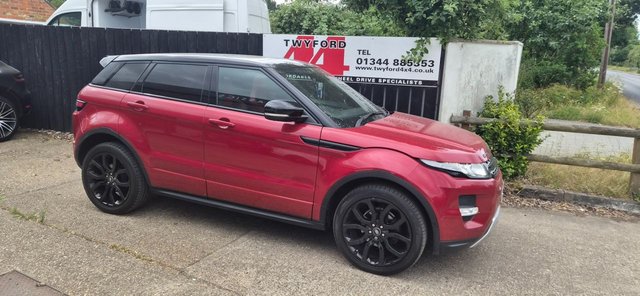 View our LAND ROVER RANGE ROVER EVOQUE
