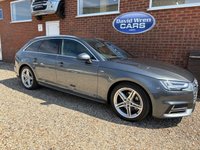 USED 2017 17 AUDI A4 AVANT 2.0 TFSI S line Estate 5dr Petrol S Tronic Euro 6 (s/s) (190 ps) 