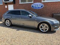 USED 2017 17 AUDI A4 AVANT 2.0 TFSI S line Estate 5dr Petrol S Tronic Euro 6 (s/s) (190 ps) 