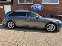 USED 2017 17 AUDI A4 AVANT 2.0 TFSI S line Estate 5dr Petrol S Tronic Euro 6 (s/s) (190 ps) 