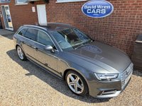 USED 2017 17 AUDI A4 AVANT 2.0 TFSI S line Estate 5dr Petrol S Tronic Euro 6 (s/s) (190 ps) 