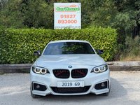 USED 2019 J BMW 2 SERIES 2.0 218d M Sport Coupe 2dr Diesel Auto Sat Nav, DAB, Keyless Start