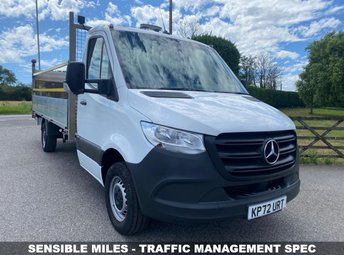 2022 MERCEDES-BENZ SPRINTER 315CDI PROGRESSIVE L3 RWD LWB DROPSIDE & TAILIFT 2.0CDI 150BHP &pound;21990.00
