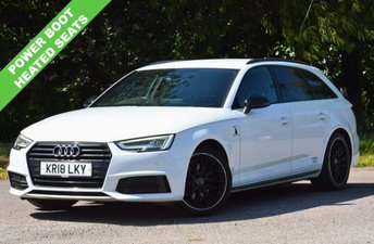 2018 AUDI A4 AVANT 2.0 TFSI Black Edition Estate 5dr Petrol S Tronic Euro 6 (s/s) (190 ps) &pound;12299.00