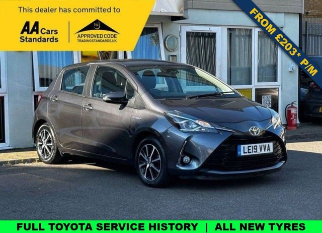 View our Toyota Yaris 1.5 VVT-h Icon Tech Hatchback 5dr Petrol Hybrid E-CVT Euro 6 (s/s) (100 ps)