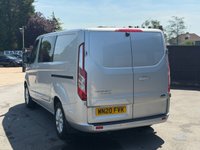 USED 2020 20 FORD TRANSIT CUSTOM 2.0 300 EcoBlue Limited Panel Van 5dr Diesel Manual L1 H1 Euro 6 (s/s) (130 ps) 