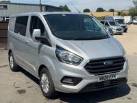 USED 2020 20 FORD TRANSIT CUSTOM 2.0 300 EcoBlue Limited Panel Van 5dr Diesel Manual L1 H1 Euro 6 (s/s) (130 ps) 