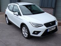 USED 2018 18 SEAT ARONA 1.0 TSI SE Technology Euro 6 (s/s) 5dr 1yr Warranty inc + pcp/hp 8.4%