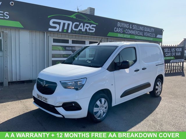 View our Vauxhall Combo 1.5 Turbo D 2300 Sportive Panel Van 4dr Diesel Manual L1 H1 Euro 6 (100 ps)