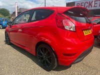 USED 2015 15 FORD FIESTA 1.0T EcoBoost Zetec S Red Edition Hatchback 3dr Petrol Manual Euro 6 (s/s) (140 ps) 