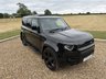 USED 2022 71 LAND ROVER DEFENDER 110 5.0 P525 V8 SUV 5dr Petrol Auto 4WD Euro 6 (s/s) (525 ps) MAIN DEALER WARRANTY,FJLRS HISTORY