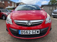 USED 2012 62 VAUXHALL CORSA 1.4 16V SE Hatchback 5dr Petrol Manual Wide Ratio Euro 5 (100 ps) 