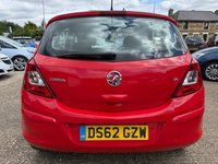 USED 2012 62 VAUXHALL CORSA 1.4 16V SE Hatchback 5dr Petrol Manual Wide Ratio Euro 5 (100 ps) 