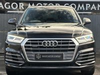 USED 2017 17 AUDI Q5 2.0 TDI S line S Tronic quattro Euro 6 (s/s) 5dr WIRELESS CHARGING-ULEZ-S LINE