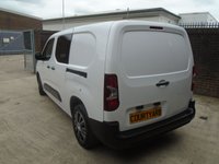 USED 2021 21 PEUGEOT PARTNER 1.5 BlueHDi 950 Professional Long Crew Van 6dr Diesel Manual LWB Euro 6 (100 bhp) 6 MONTHS PARTS AND LABOUR WARRANTY