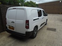 USED 2021 21 PEUGEOT PARTNER 1.5 BlueHDi 950 Professional Long Crew Van 6dr Diesel Manual LWB Euro 6 (100 bhp) 6 MONTHS PARTS AND LABOUR WARRANTY