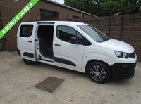 USED 2021 21 PEUGEOT PARTNER 1.5 BlueHDi 950 Professional Long Crew Van 6dr Diesel Manual LWB Euro 6 (100 bhp) 6 MONTHS PARTS AND LABOUR WARRANTY