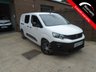 USED 2021 21 PEUGEOT PARTNER 1.5 BlueHDi 950 Professional Long Crew Van 6dr Diesel Manual LWB Euro 6 (100 bhp) 6 MONTHS PARTS AND LABOUR WARRANTY