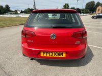 USED 2013 13 VOLKSWAGEN GOLF 1.6 TDI BlueMotion Tech SE Hatchback 5dr Diesel Manual Euro 5 (s/s) (105 ps) AIR CON, BLUETOOTH, 12m MOT INCL.