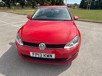 USED 2013 13 VOLKSWAGEN GOLF 1.6 TDI BlueMotion Tech SE Hatchback 5dr Diesel Manual Euro 5 (s/s) (105 ps) AIR CON, BLUETOOTH, 12m MOT INCL.