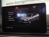 USED 2017 17 AUDI A5 CABRIOLET 2.0 TFSI S line Convertible 2dr Petrol S Tronic Euro 6 (s/s) (190 ps) VERY NICELY CARED FOR A5 CABRIOLET - COMES WITH A COMPREHENSIVE AUDI MAIN DEALER SERVICE HISTORY + SATELLITE NAVIGATION + BLUETOOTH CONNECTIVITY INCLUDING MEDIA STREAMING + THREE-ZONE CLIMATE CONTROL + CRUISE CONTROL + FRONT AND REAR PARKING SENSORS + DAB DIGITAL RADIO + IN CAR ENTERTAINMENT WITH MEDIA DISPLAY + FLAT BOTTOMED LEATHER MULTI FUNCTION STEERING WHEEL WITH PADDLE SHIFT GEAR SELECT + VOICE COMMAND + KEYLESS START + PIANO BLACK INLAYS + ECO STOP / START FUNCTION