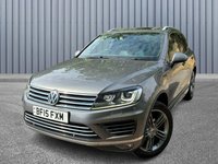 USED 2015 15 VOLKSWAGEN TOUAREG 3.0 TDI V6 BlueMotion Tech R-Line Tiptronic 4WD Euro 6 (s/s) 5dr 2KEY|HIGH SPEC|OPTIONAL TOWBAR