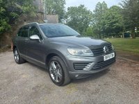 USED 2015 15 VOLKSWAGEN TOUAREG 3.0 TDI V6 BlueMotion Tech R-Line Tiptronic 4WD Euro 6 (s/s) 5dr 2KEY|HIGH SPEC|OPTIONAL TOWBAR