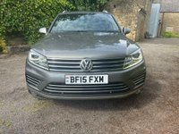 USED 2015 15 VOLKSWAGEN TOUAREG 3.0 TDI V6 BlueMotion Tech R-Line Tiptronic 4WD Euro 6 (s/s) 5dr 2KEY|HIGH SPEC|OPTIONAL TOWBAR