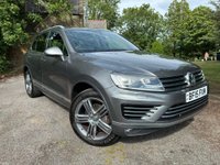 USED 2015 15 VOLKSWAGEN TOUAREG 3.0 TDI V6 BlueMotion Tech R-Line Tiptronic 4WD Euro 6 (s/s) 5dr 2KEY|HIGH SPEC|OPTIONAL TOWBAR