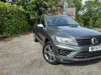 USED 2015 15 VOLKSWAGEN TOUAREG 3.0 TDI V6 BlueMotion Tech R-Line Tiptronic 4WD Euro 6 (s/s) 5dr 2KEY|HIGH SPEC|OPTIONAL TOWBAR