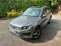 USED 2015 15 VOLKSWAGEN TOUAREG 3.0 TDI V6 BlueMotion Tech R-Line Tiptronic 4WD Euro 6 (s/s) 5dr 2KEY|HIGH SPEC|OPTIONAL TOWBAR
