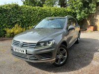USED 2015 15 VOLKSWAGEN TOUAREG 3.0 TDI V6 BlueMotion Tech R-Line Tiptronic 4WD Euro 6 (s/s) 5dr 2KEY|HIGH SPEC|OPTIONAL TOWBAR