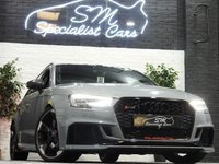 USED 2017 67 AUDI RS3 2.5 TFSI Sportback 5dr Petrol S Tronic quattro Euro 6 (s/s) (400 ps) ONLY 46K SUPER SPORT SEATS A/C