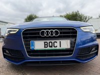 USED 2015 65 AUDI A5 CABRIOLET 2.0 TDI S line Special Edition Plus Convertible Sepang Blue Diesel Multitronic Euro 6 (s/s) (190 ps) HUGE SPEC FULL 2 TONE LEATHER HEATED SPORTS SEATS with NECK SCARF SAT NAV REVERSE CAMERA WIND DEFLECTOR AND LOTS MORE