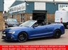 USED 2015 65 AUDI A5 CABRIOLET 2.0 TDI S line Special Edition Plus Convertible Sepang Blue Diesel Multitronic Euro 6 (s/s) (190 ps) HUGE SPEC FULL 2 TONE LEATHER HEATED SPORTS SEATS with NECK SCARF SAT NAV REVERSE CAMERA WIND DEFLECTOR AND LOTS MORE
